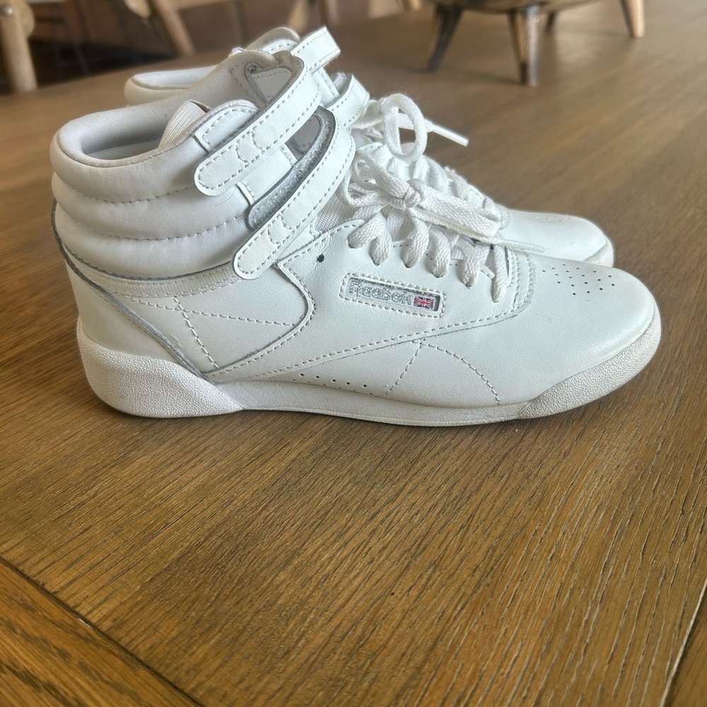 Reebok Kids White High-Top Sneakers